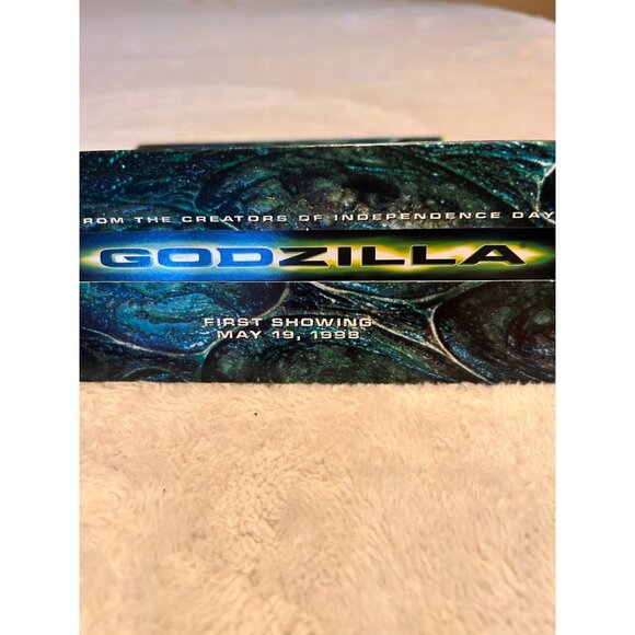 THREE 1998 Tri Star Godzilla First Showing Movie Tickets Limited Edition , Rare! - Picture 2 of 10